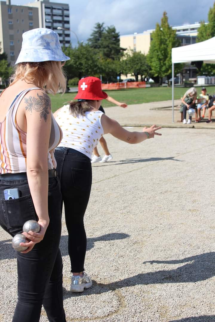 Pétanque à la jeunesse d'Ecublens